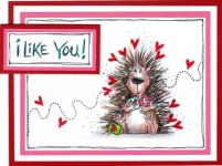 Heart Prickles Card